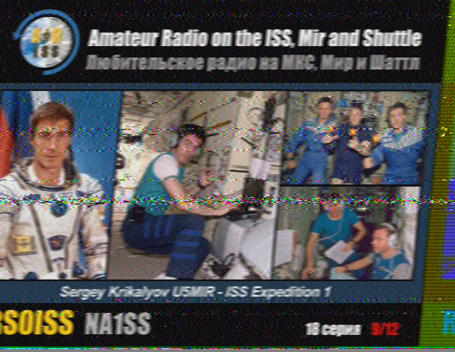 Receiving SSTV from ISS · random hacks